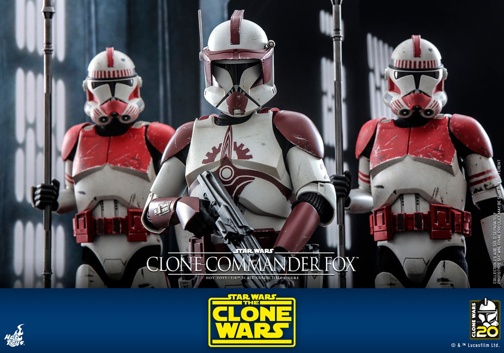 Clone Commander Fox Star Wars Sixth Scale Figure