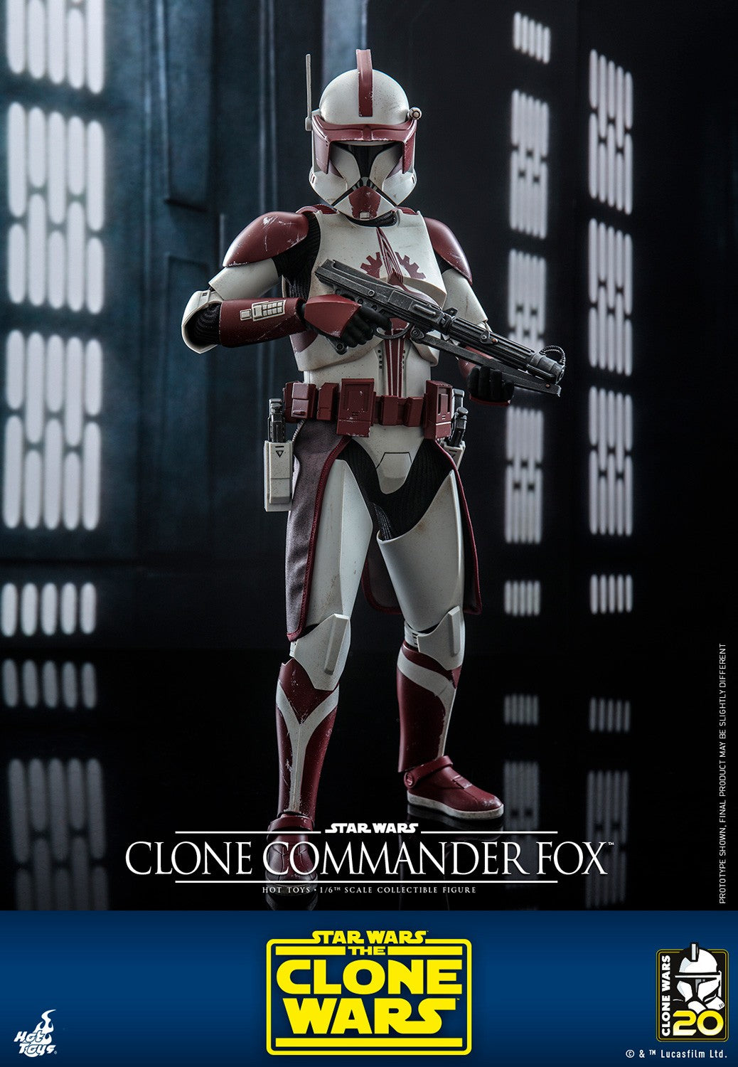 Clone Commander Fox Star Wars Sixth Scale Figure
