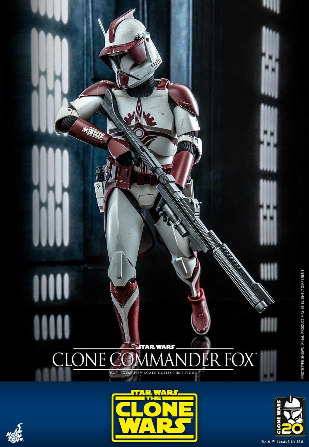 Clone Commander Fox Star Wars Sixth Scale Figure