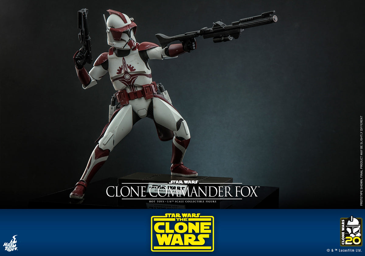 Clone Commander Fox Star Wars Sixth Scale Figure