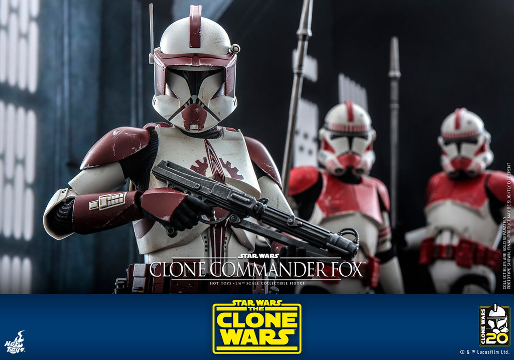 Clone Commander Fox Star Wars Sixth Scale Figure