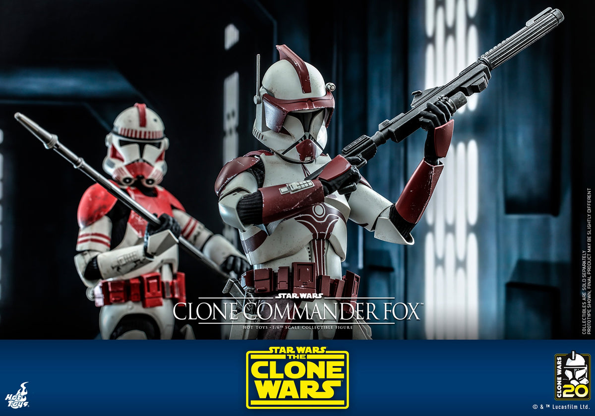 Clone Commander Fox Star Wars Sixth Scale Figure