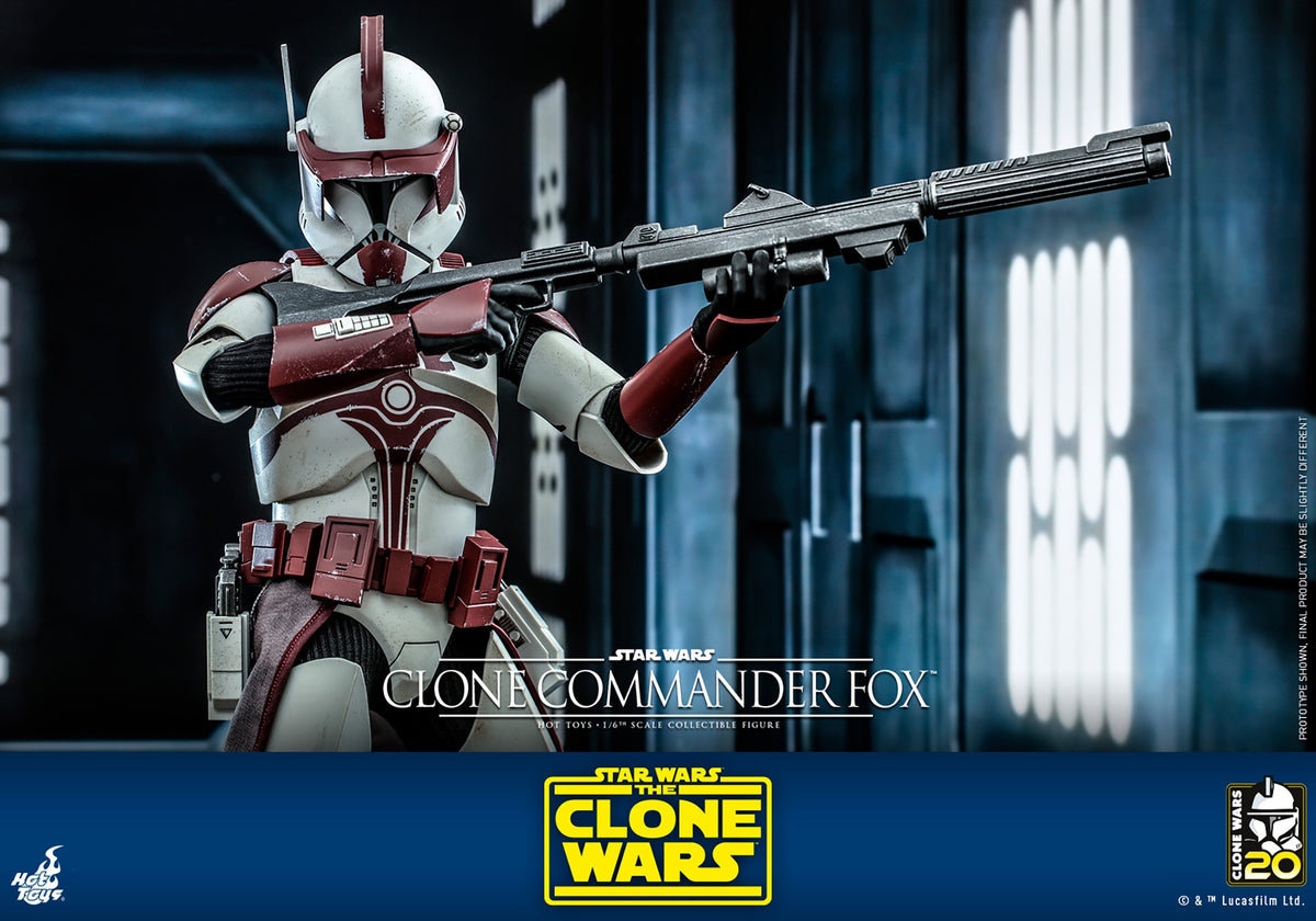 Clone Commander Fox Star Wars Sixth Scale Figure