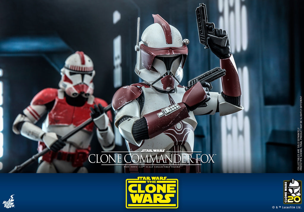 Clone Commander Fox Star Wars Sixth Scale Figure