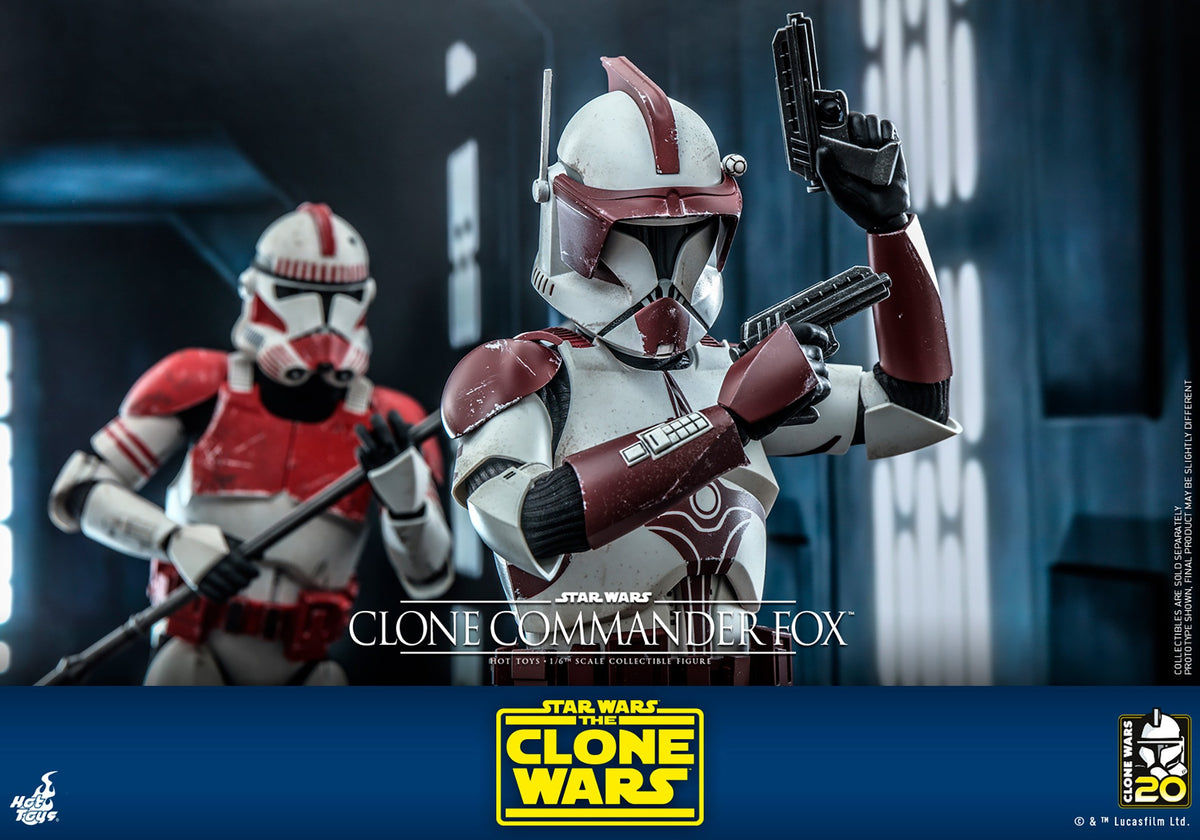Clone Commander Fox Star Wars Sixth Scale Figure