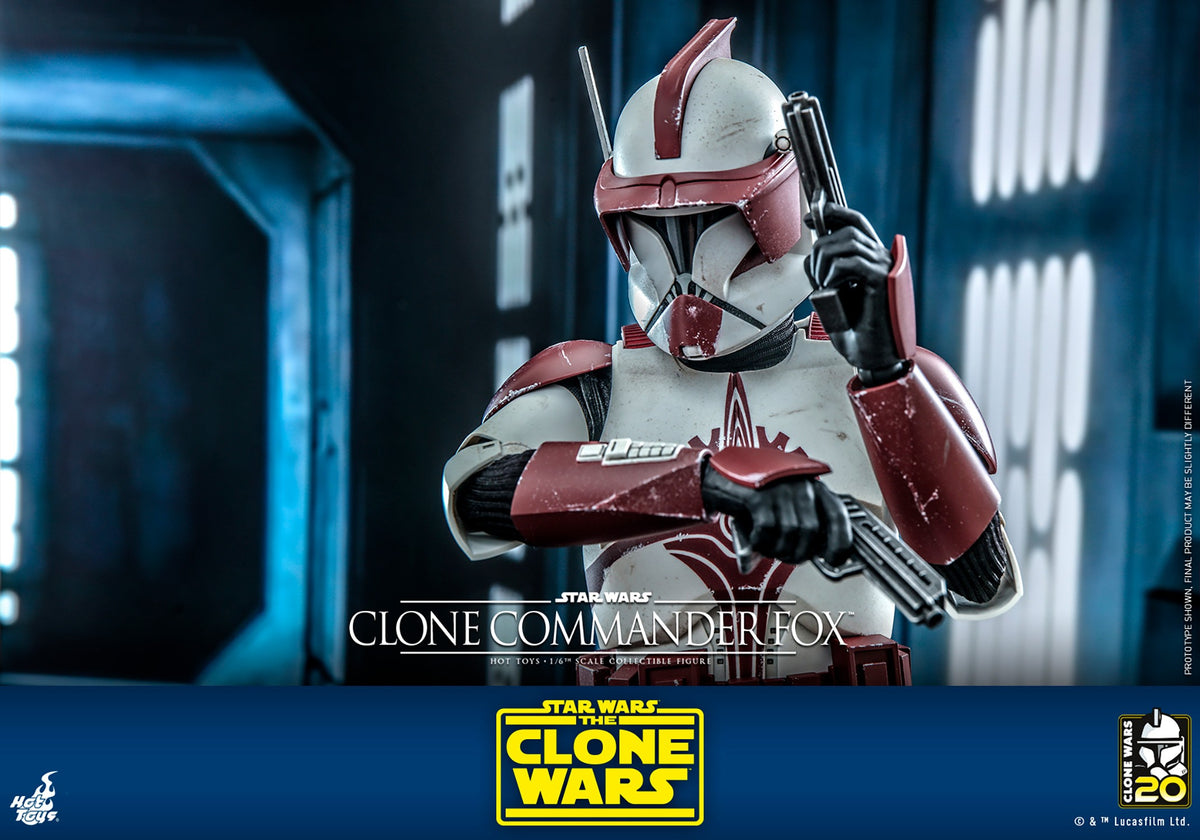 Clone Commander Fox Star Wars Sixth Scale Figure