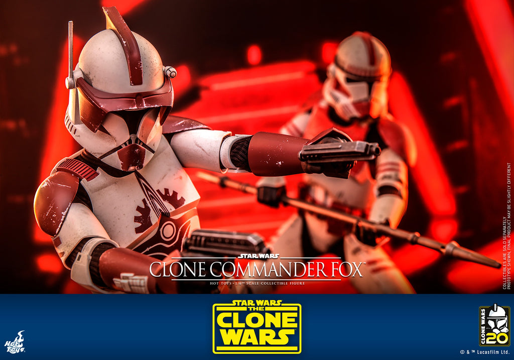 Clone Commander Fox Star Wars Sixth Scale Figure