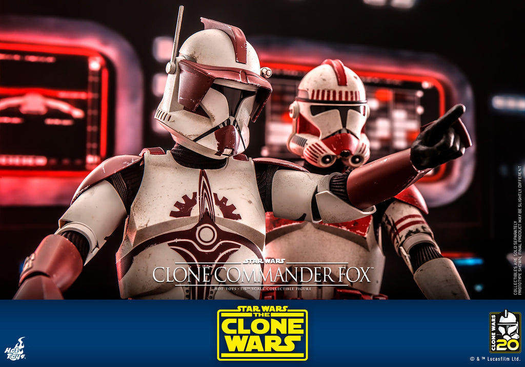 Clone Commander Fox Star Wars Sixth Scale Figure