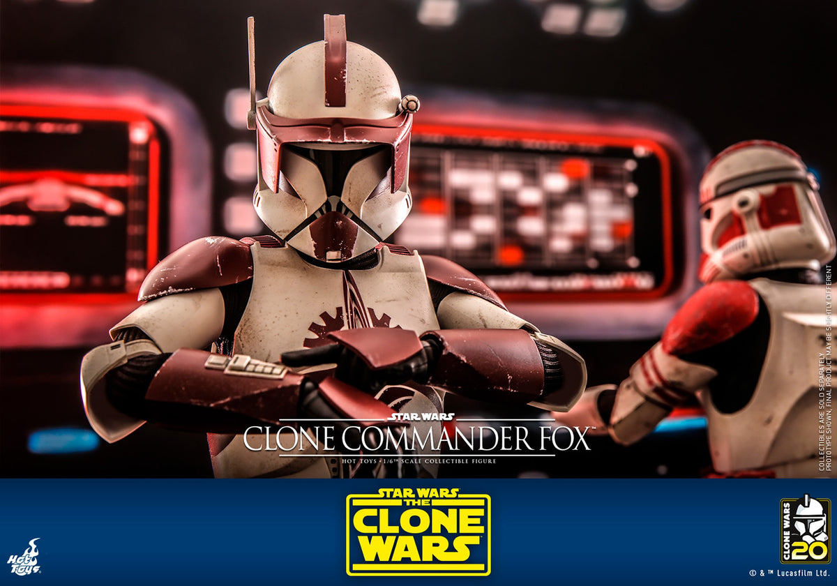 Clone Commander Fox Star Wars Sixth Scale Figure