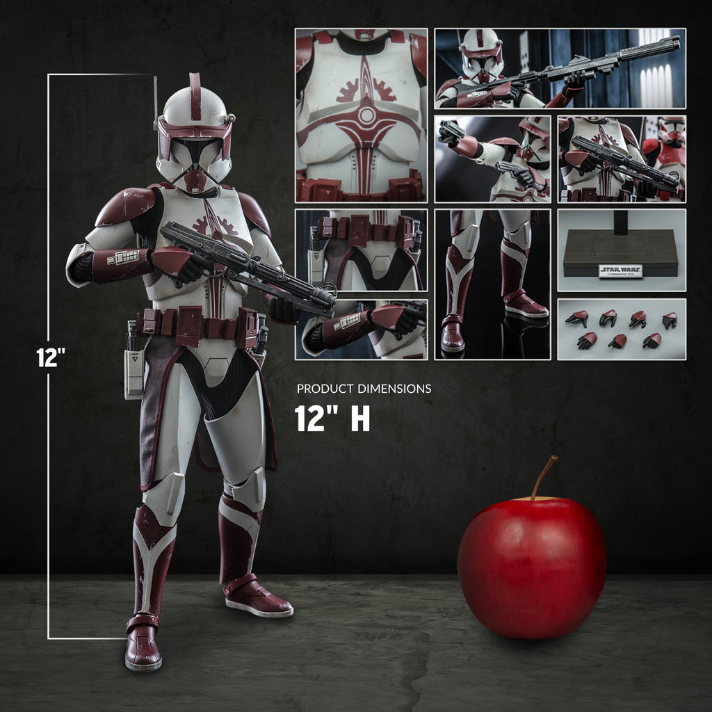 Clone Commander Fox Star Wars Sixth Scale Figure