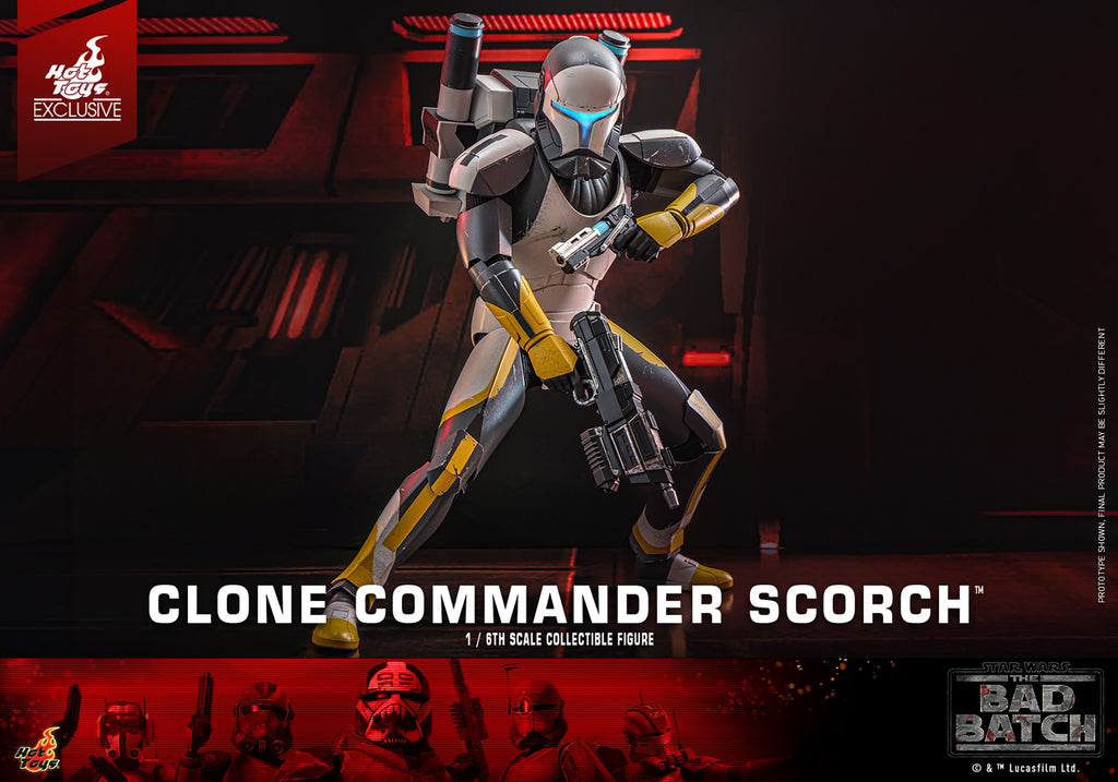 Clone Commando Scorch Star Wars Sixth Scale Figure