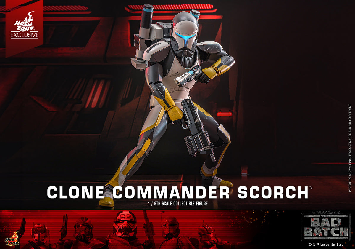 Clone Commando Scorch Star Wars Sixth Scale Figure