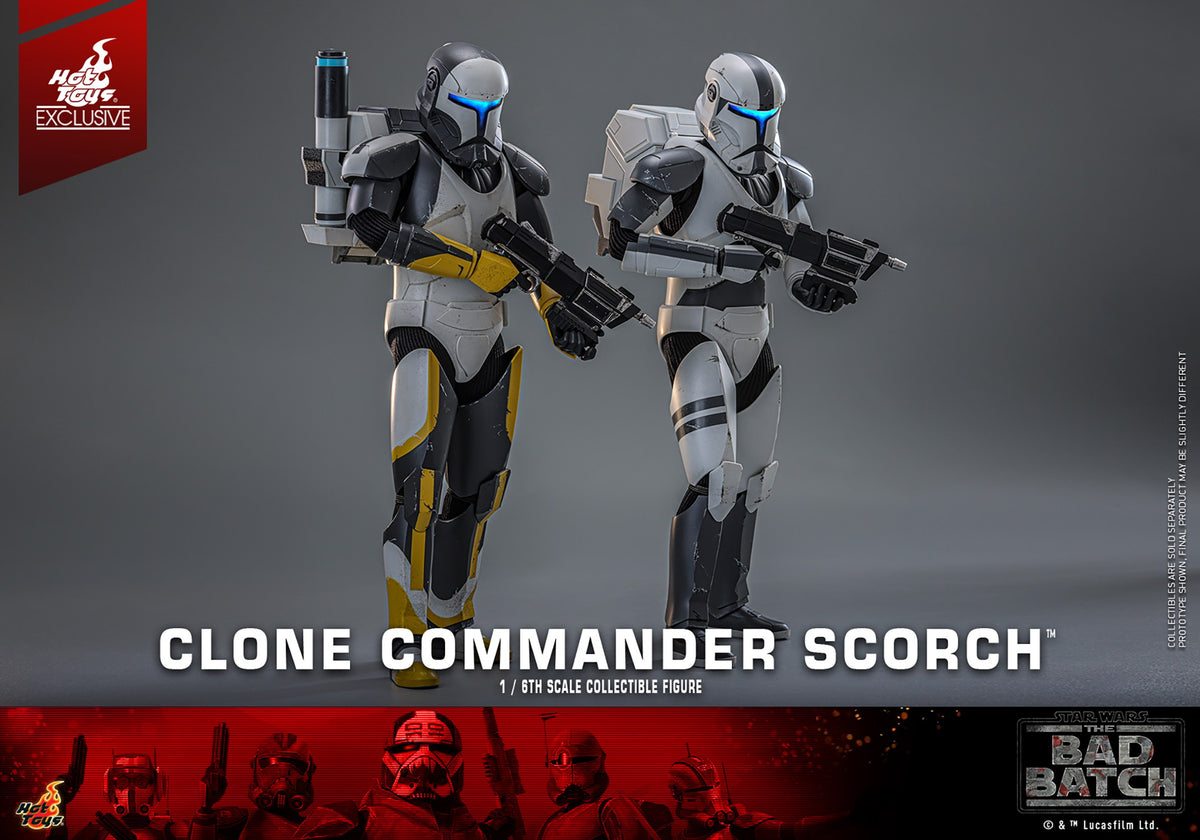 Clone Commando Scorch Star Wars Sixth Scale Figure