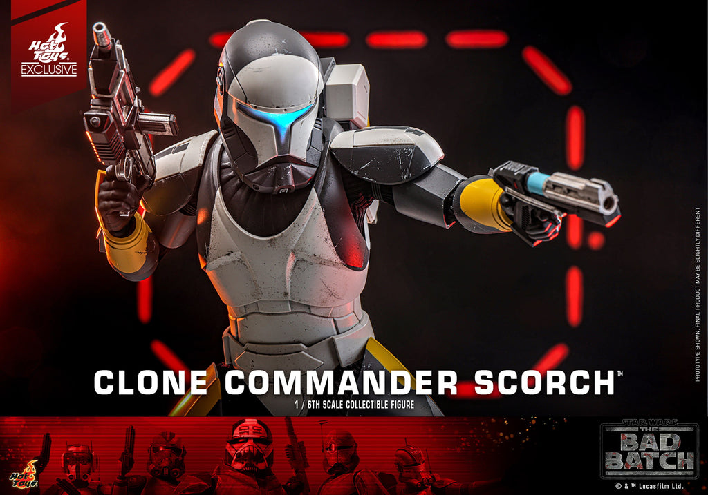 Clone Commando Scorch Star Wars Sixth Scale Figure