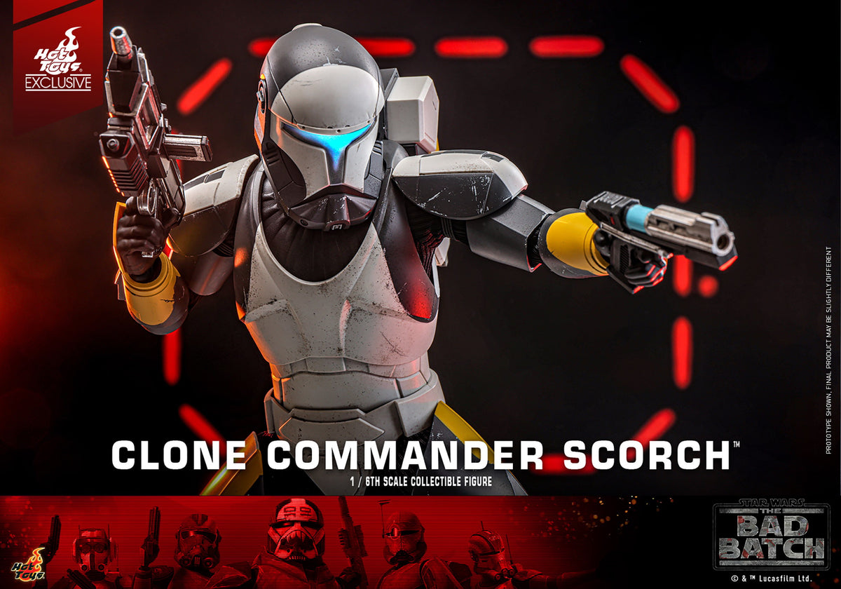Clone Commando Scorch Star Wars Sixth Scale Figure