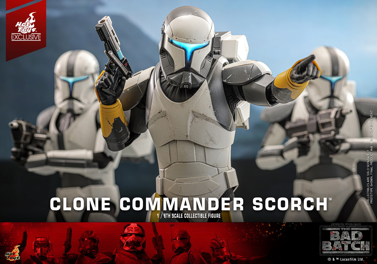 Clone Commando Scorch Star Wars Sixth Scale Figure