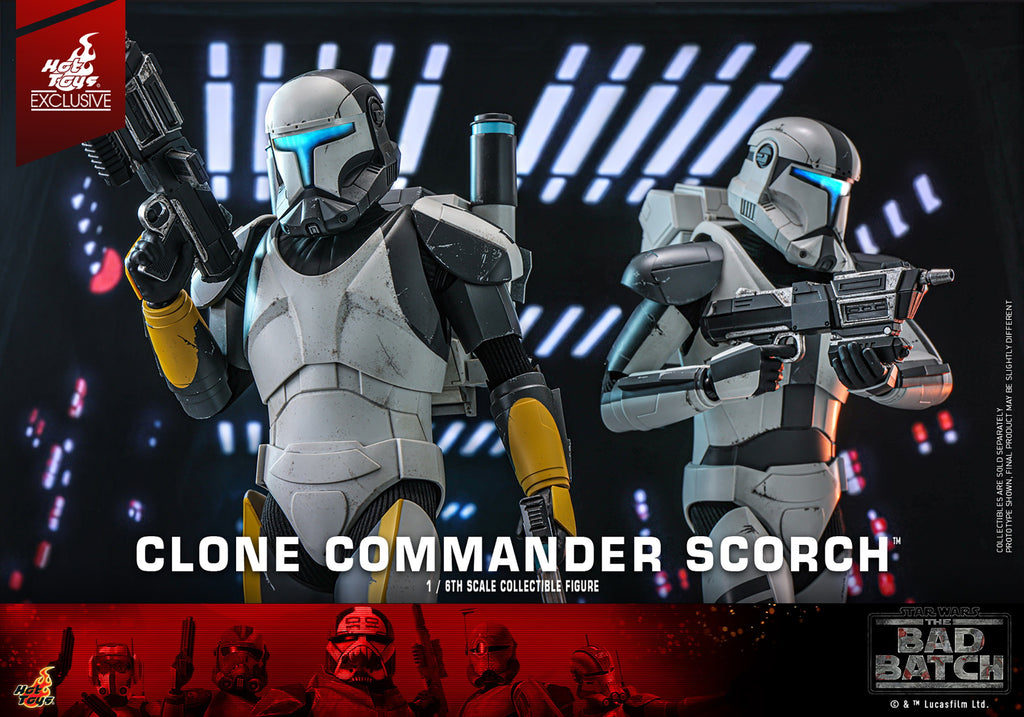 Clone Commando Scorch Star Wars Sixth Scale Figure