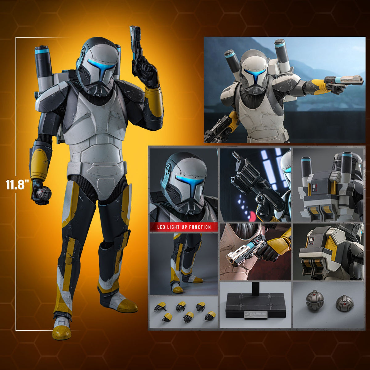 Clone Commando Scorch Star Wars Sixth Scale Figure