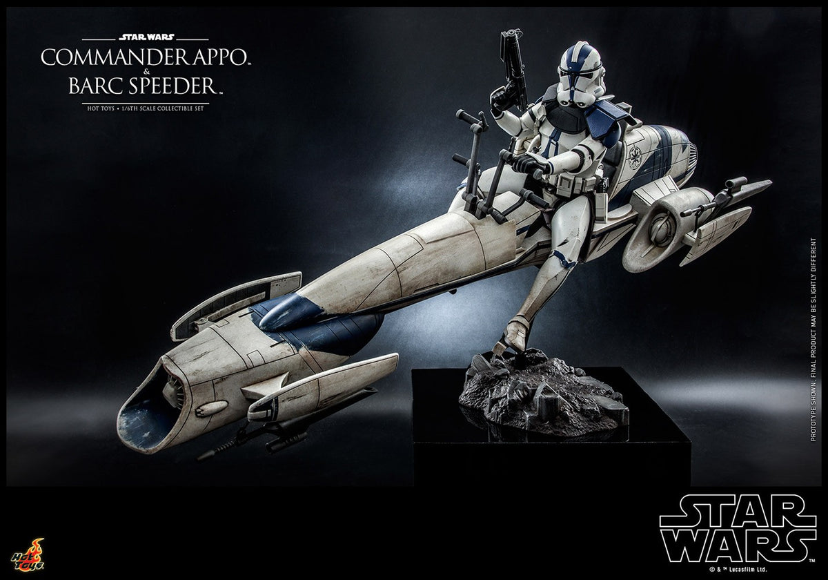 Commander Appo with BARC Speeder Star Wars Sixth Scale Figure Set