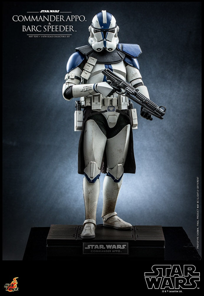 Commander Appo with BARC Speeder Star Wars Sixth Scale Figure Set