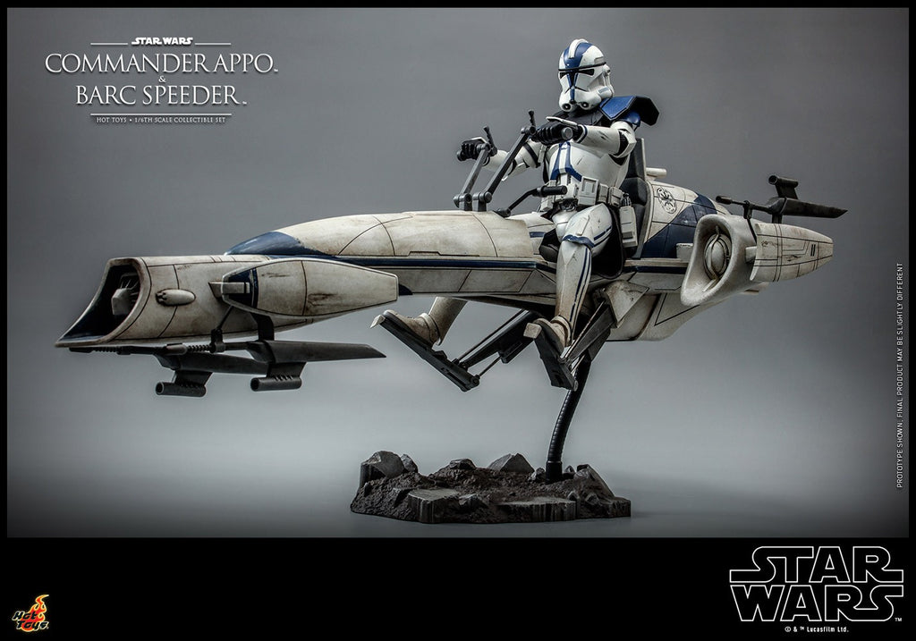 Commander Appo with BARC Speeder Star Wars Sixth Scale Figure Set