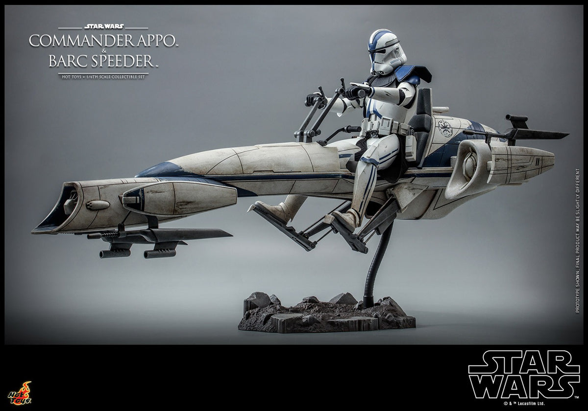 Commander Appo with BARC Speeder Star Wars Sixth Scale Figure Set