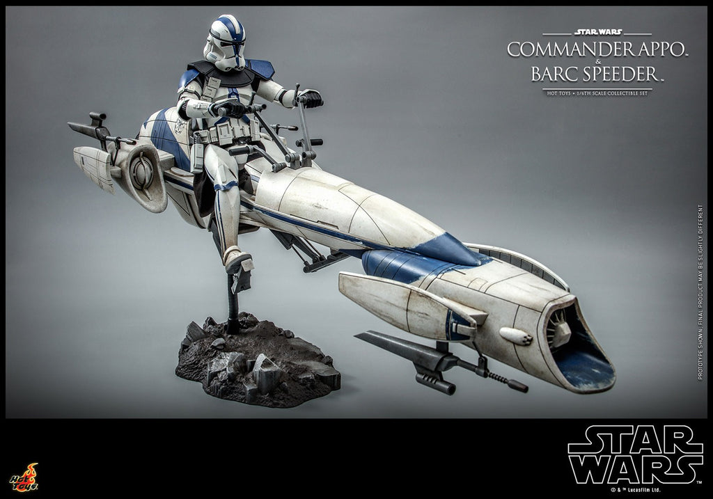 Commander Appo with BARC Speeder Star Wars Sixth Scale Figure Set