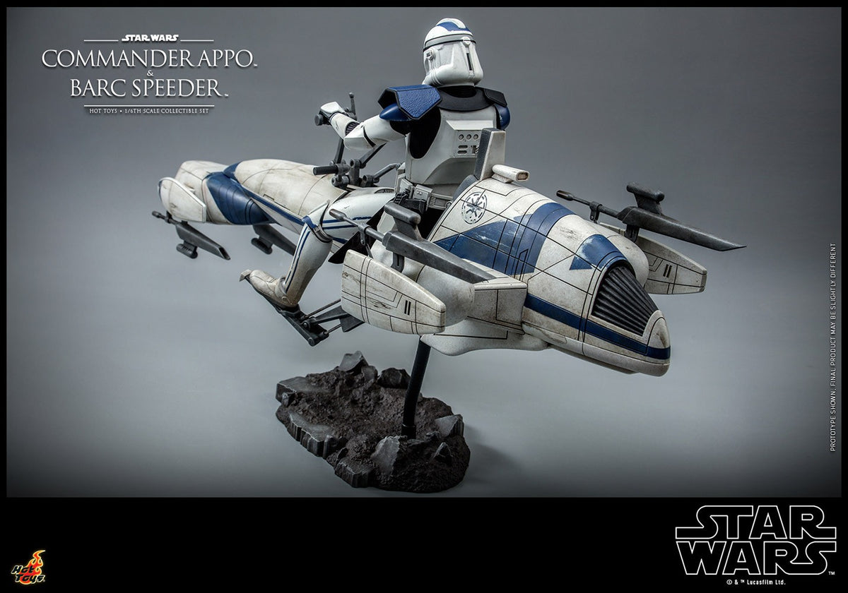 Commander Appo with BARC Speeder Star Wars Sixth Scale Figure Set