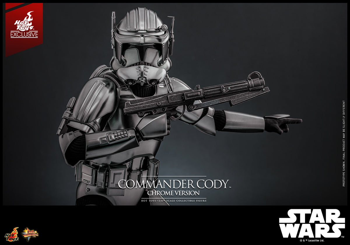 Commander Cody (Chrome Version) Star Wars Sixth Scale Figure