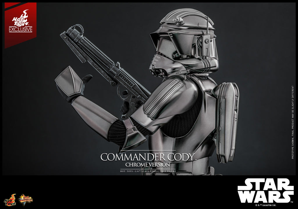 Commander Cody (Chrome Version) Star Wars Sixth Scale Figure
