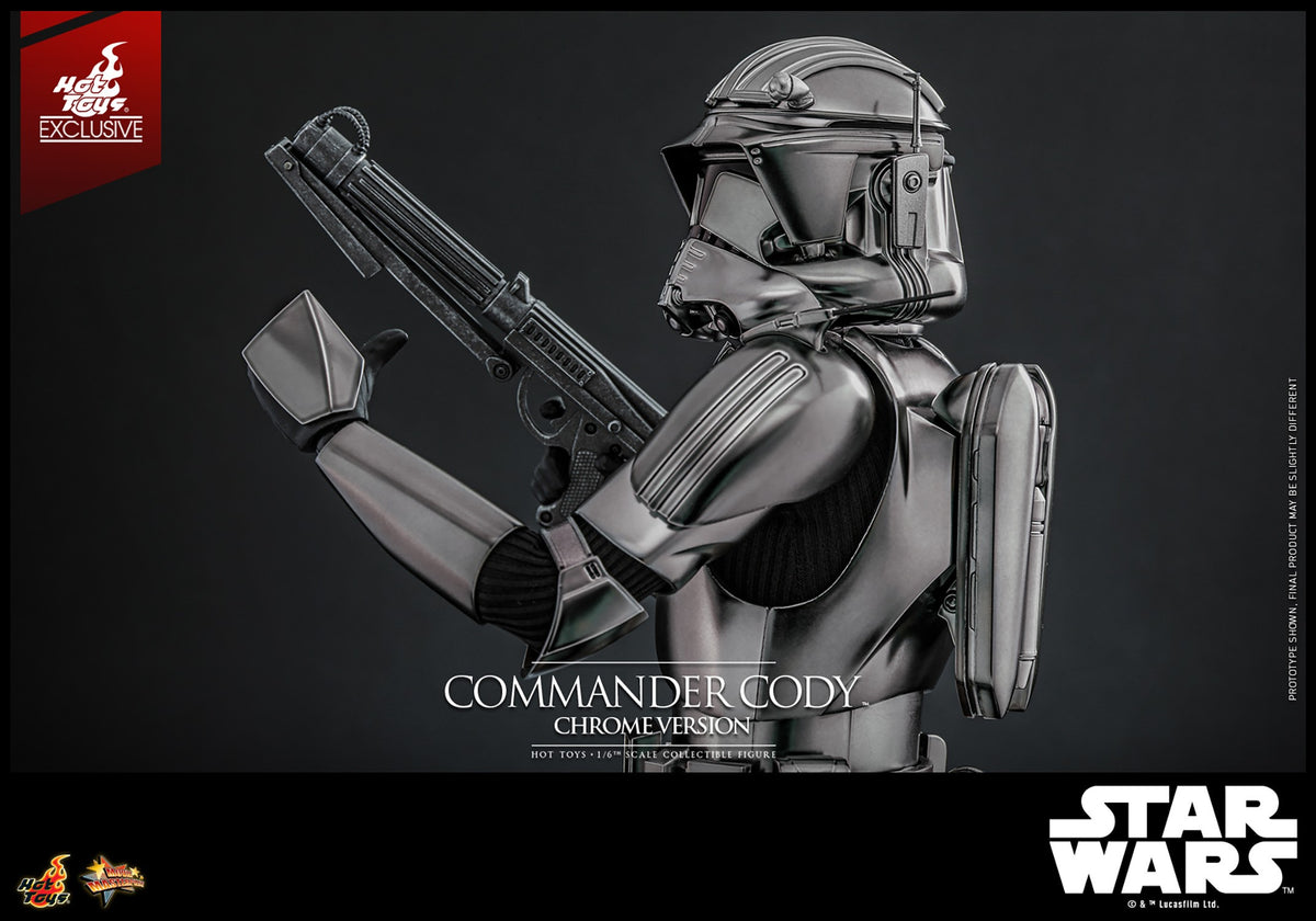 Commander Cody (Chrome Version) Star Wars Sixth Scale Figure