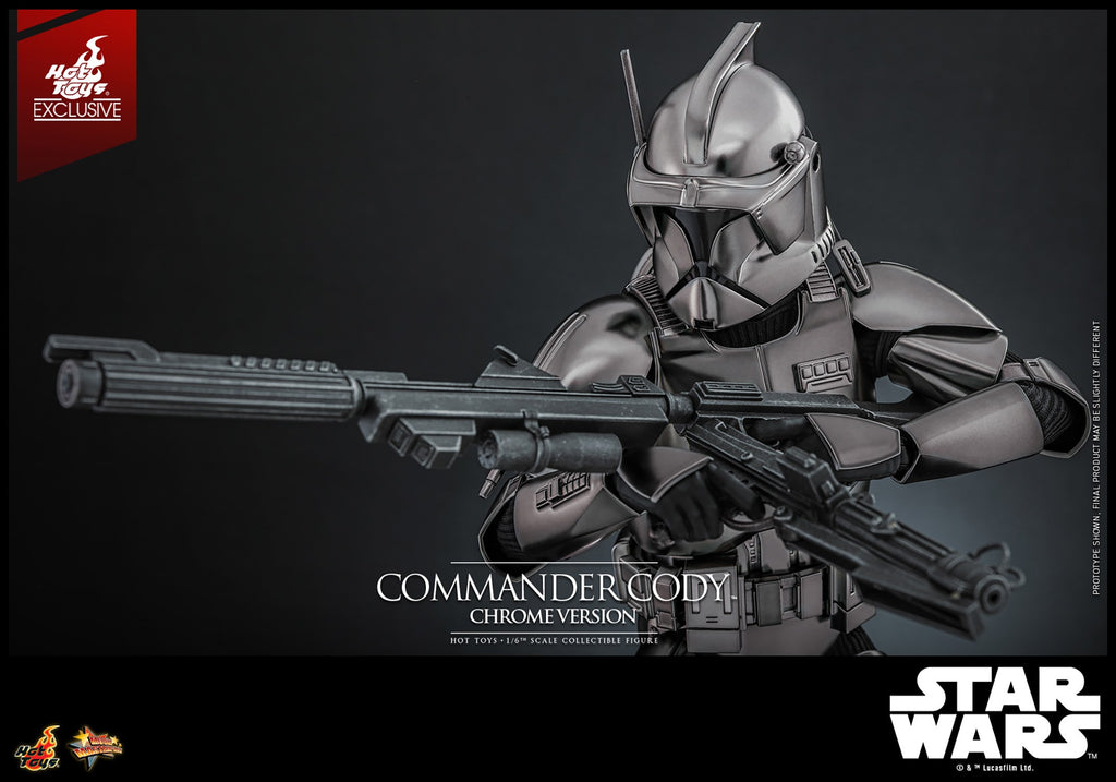 Commander Cody (Chrome Version) Star Wars Sixth Scale Figure
