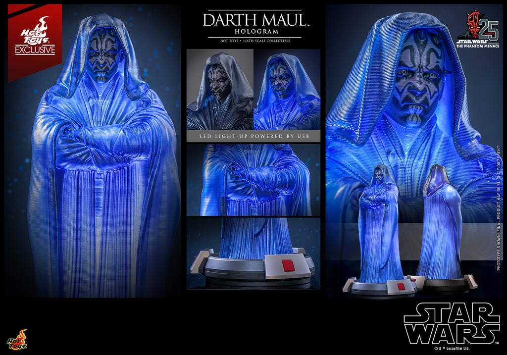 Darth Maul Hologram Star Wars Sixth Scale Figure Accessory