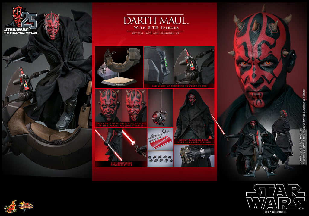 Darth Maul Star Wars Sixth Scale Figure