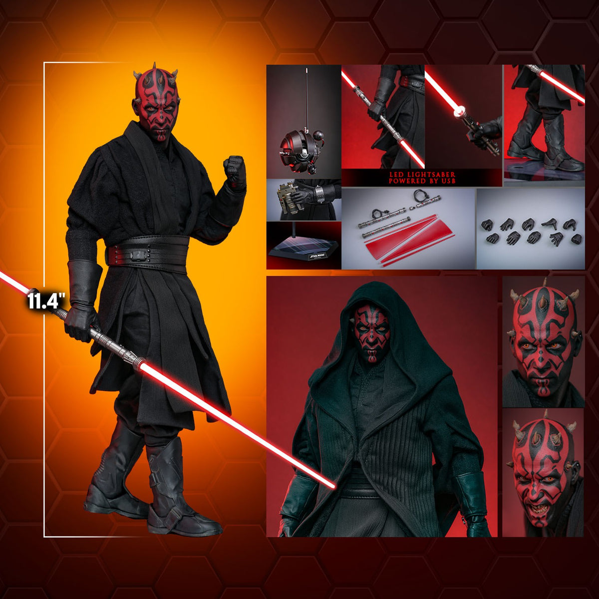 Darth Maul Star Wars Sixth Scale Figure