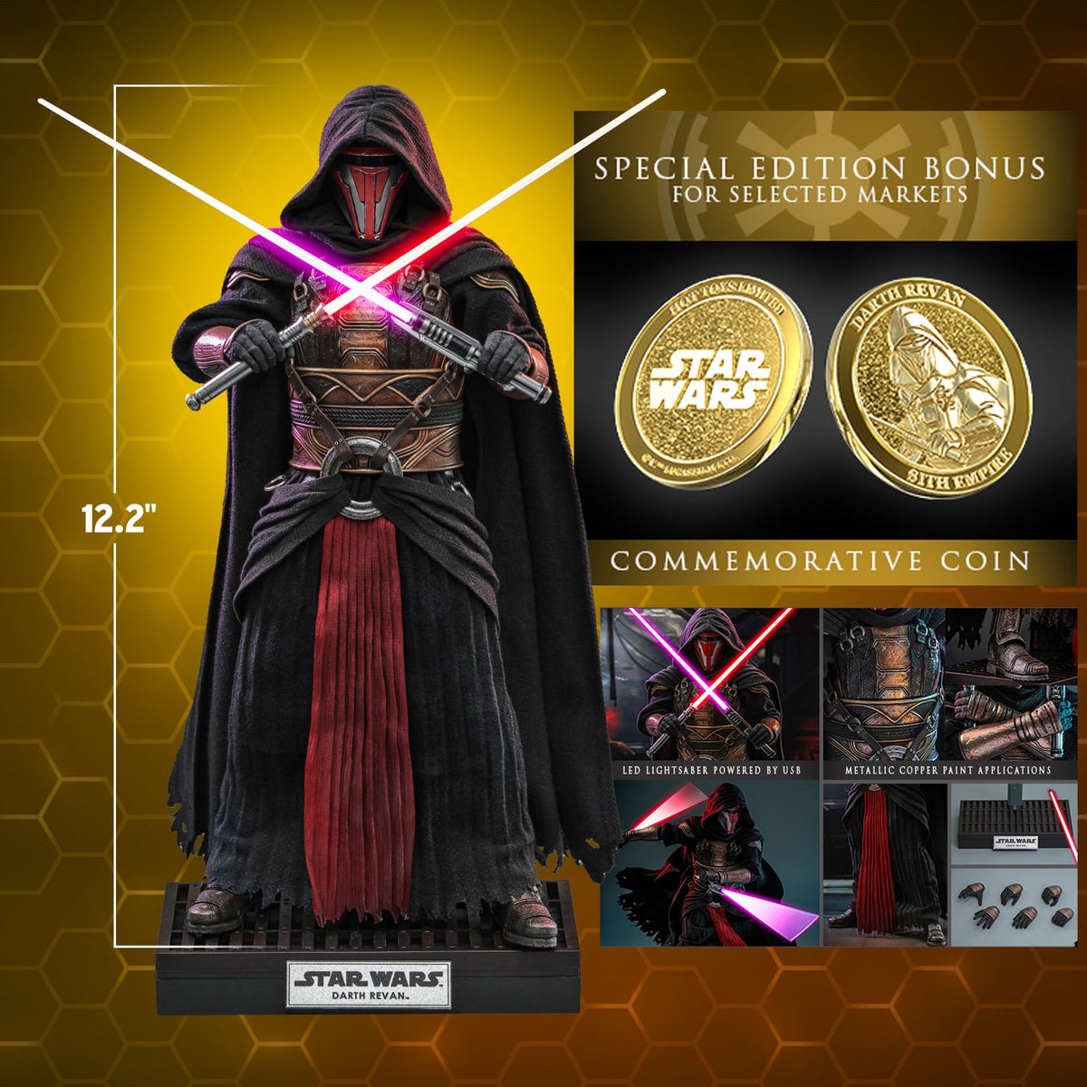 Darth Revan Star Wars Sixth Scale Figure