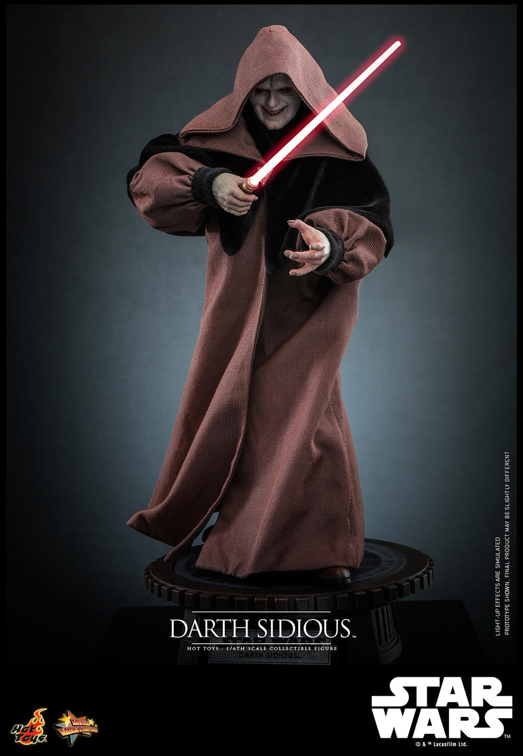 Darth Sidious Star Wars Sixth Scale Figure