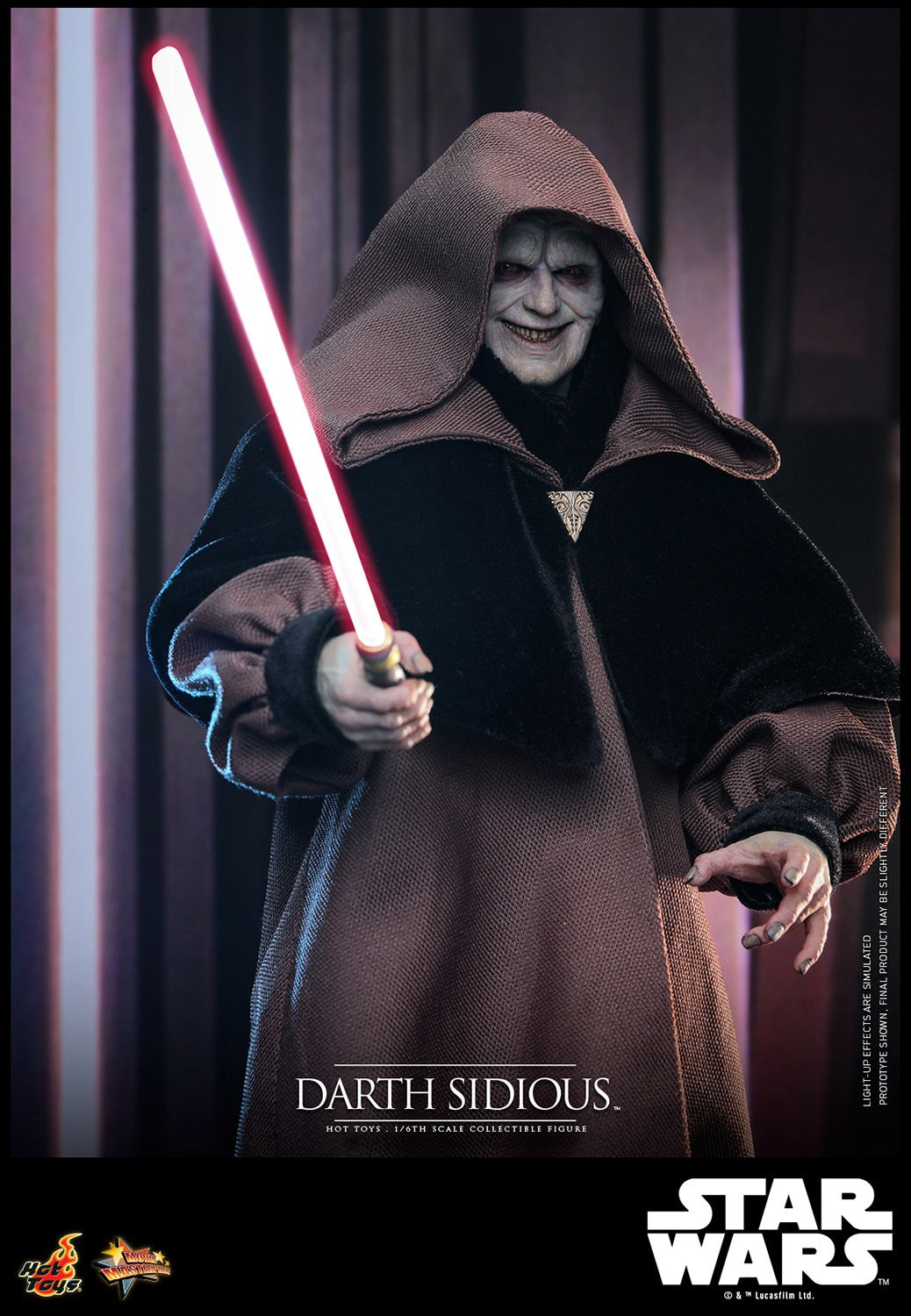Darth Sidious Star Wars Sixth Scale Figure