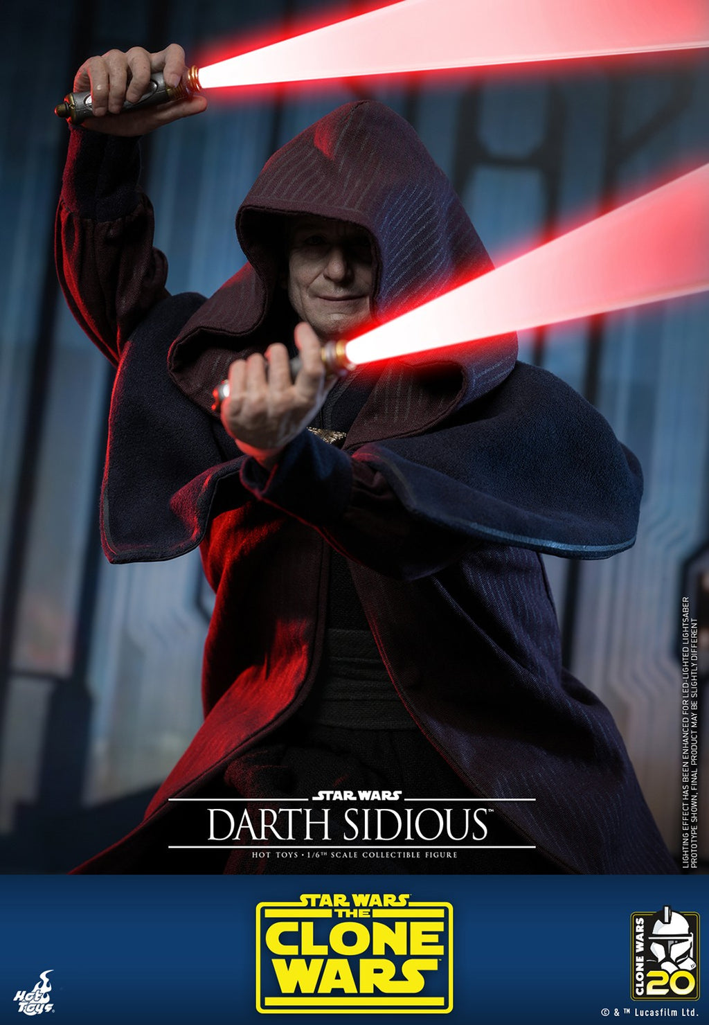 Darth Sidious Star Wars Sixth Scale Figure