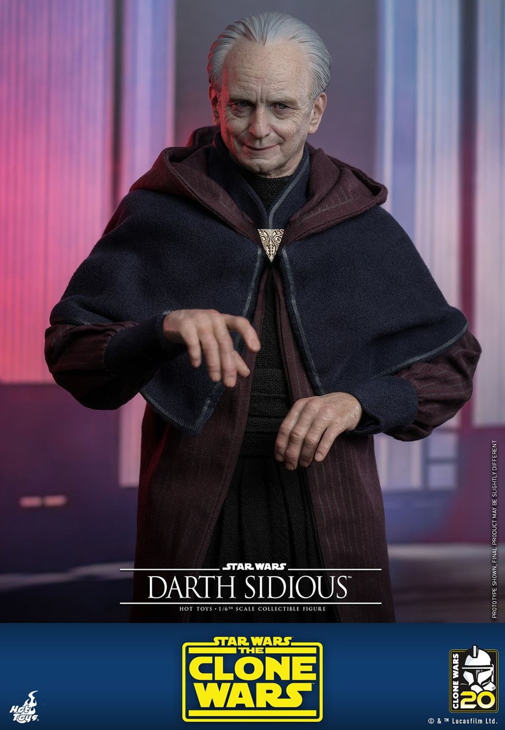 Darth Sidious Star Wars Sixth Scale Figure