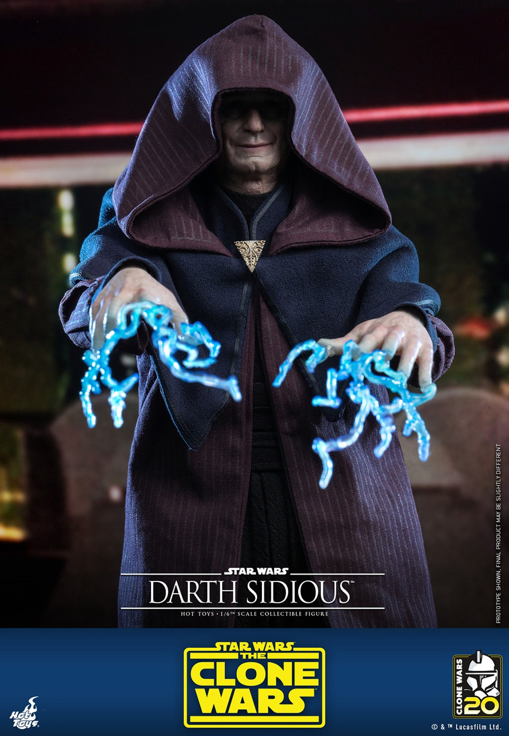 Darth Sidious Star Wars Sixth Scale Figure