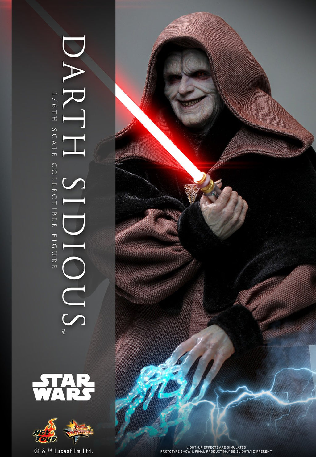 Darth Sidious Star Wars Sixth Scale Figure