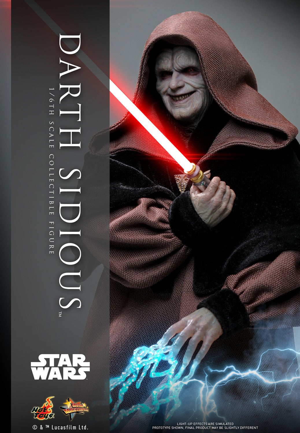 Darth Sidious Star Wars Sixth Scale Figure