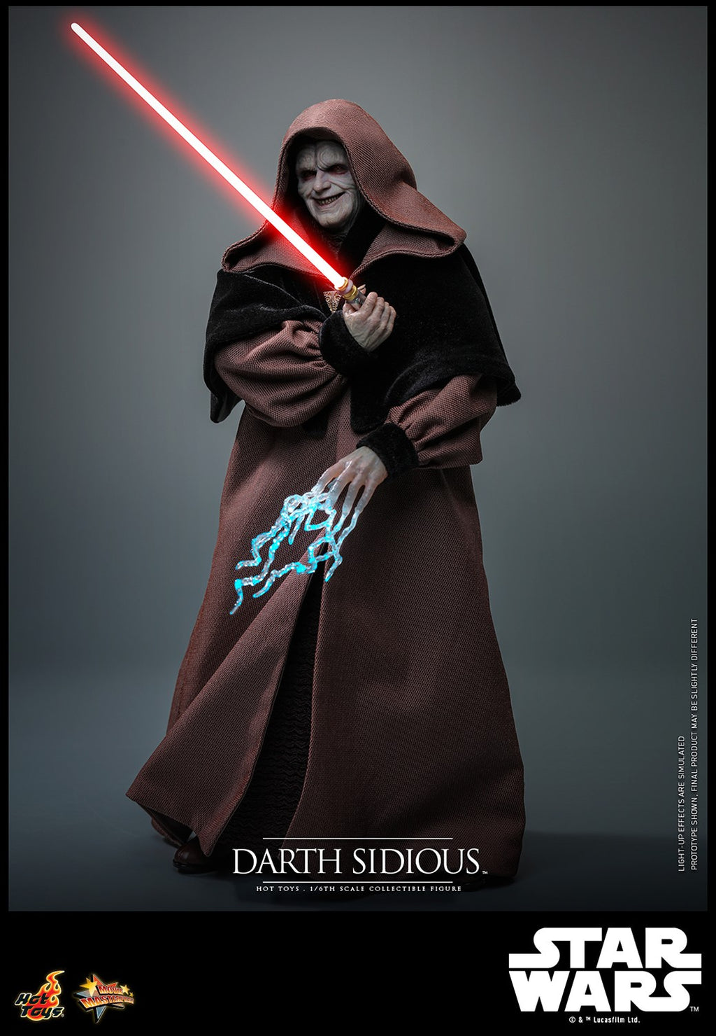 Darth Sidious Star Wars Sixth Scale Figure
