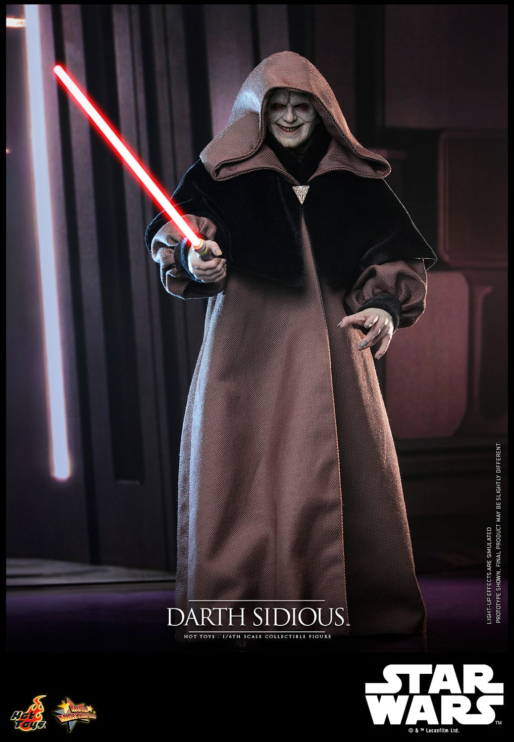 Darth Sidious Star Wars Sixth Scale Figure