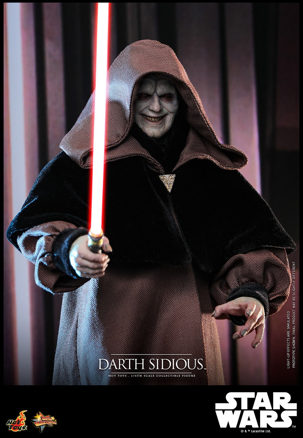 Darth Sidious Star Wars Sixth Scale Figure