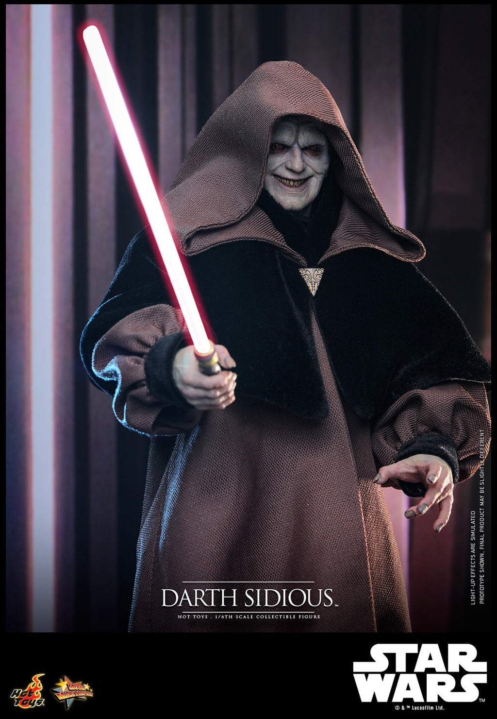 Darth Sidious Star Wars Sixth Scale Figure