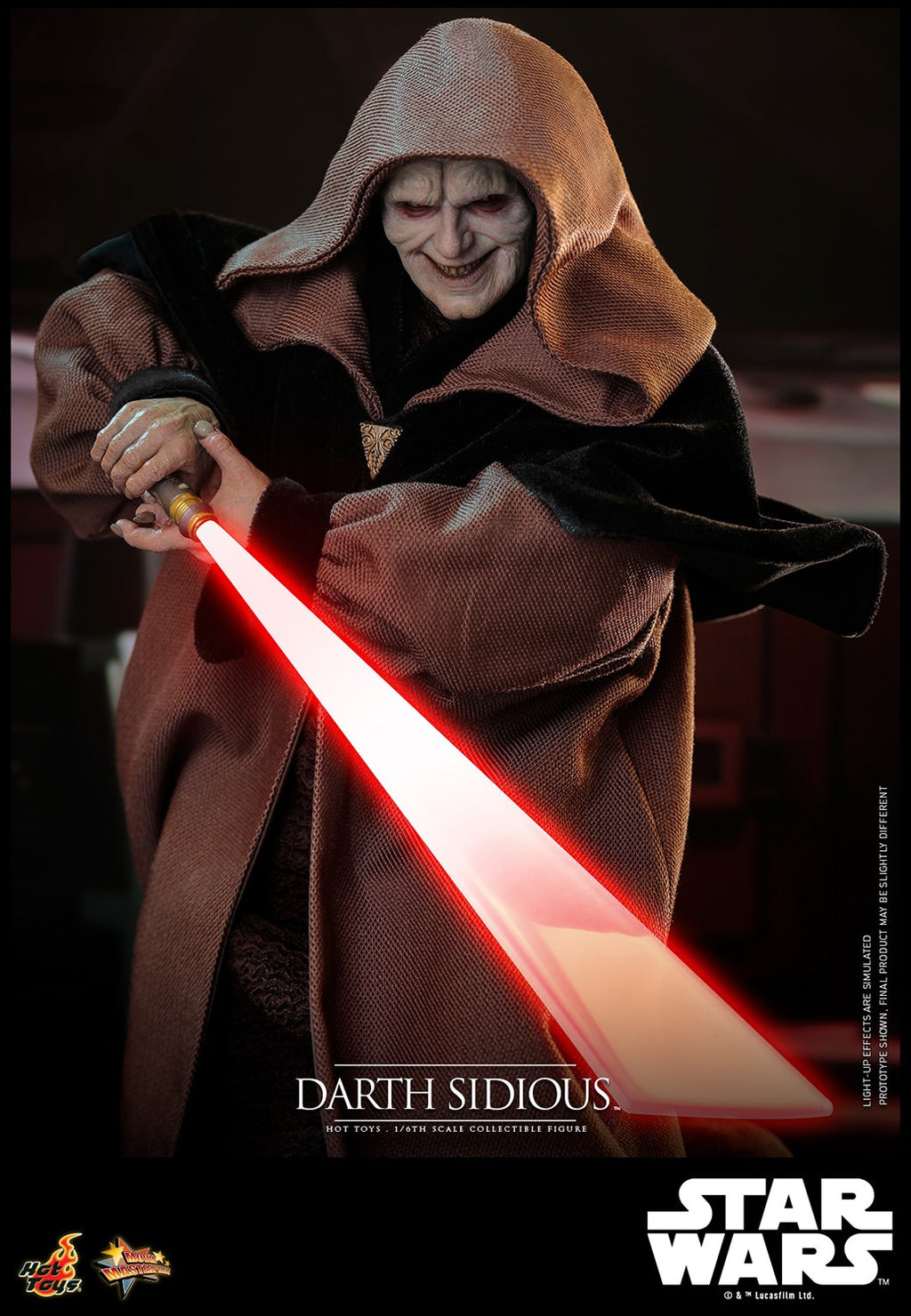 Darth Sidious Star Wars Sixth Scale Figure