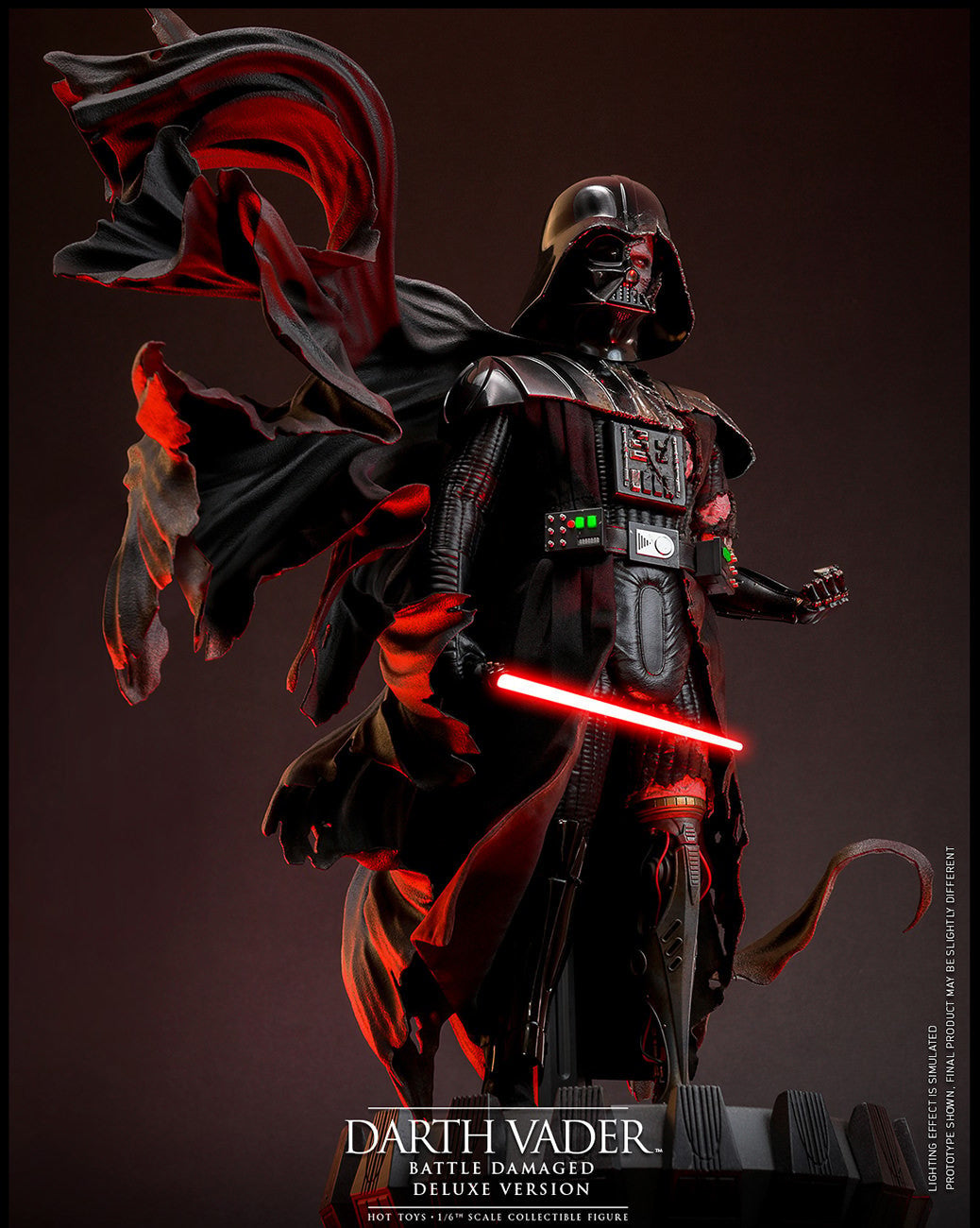 Darth Vader (Battle Damaged) Star Wars Sixth Scale Figure