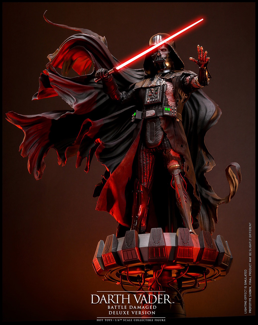 Darth Vader (Battle Damaged) Star Wars Sixth Scale Figure